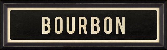 BOURBON Sign