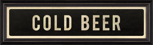 COLD BEER Sign