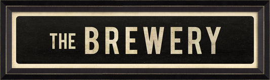 THE BREWERY Sign