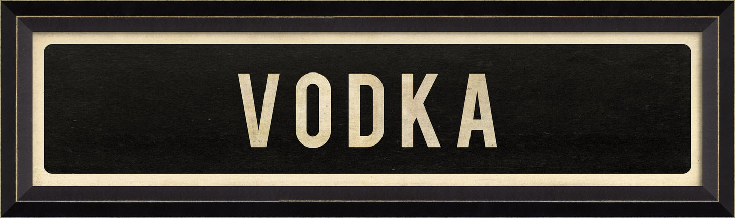 VODKA Sign