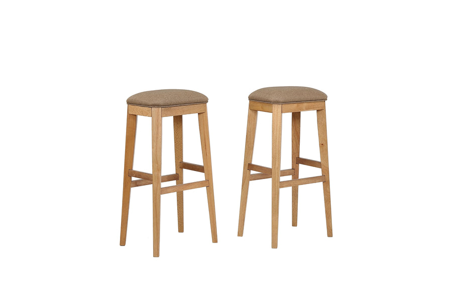 Logan's Edge 30 Saddle Stool, Natural