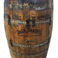 Whiskey / Wine Barrel Double Door Cabinet