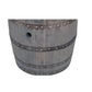 Whiskey / Wine Barrel Double Door Cabinet