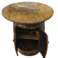 Whiskey / Wine Barrel Double Door Cabinet