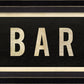 BAR Sign