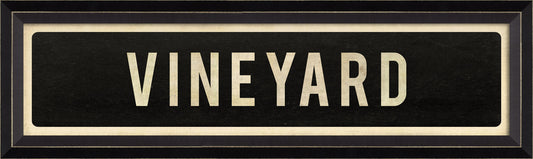 VINEYARD Sign