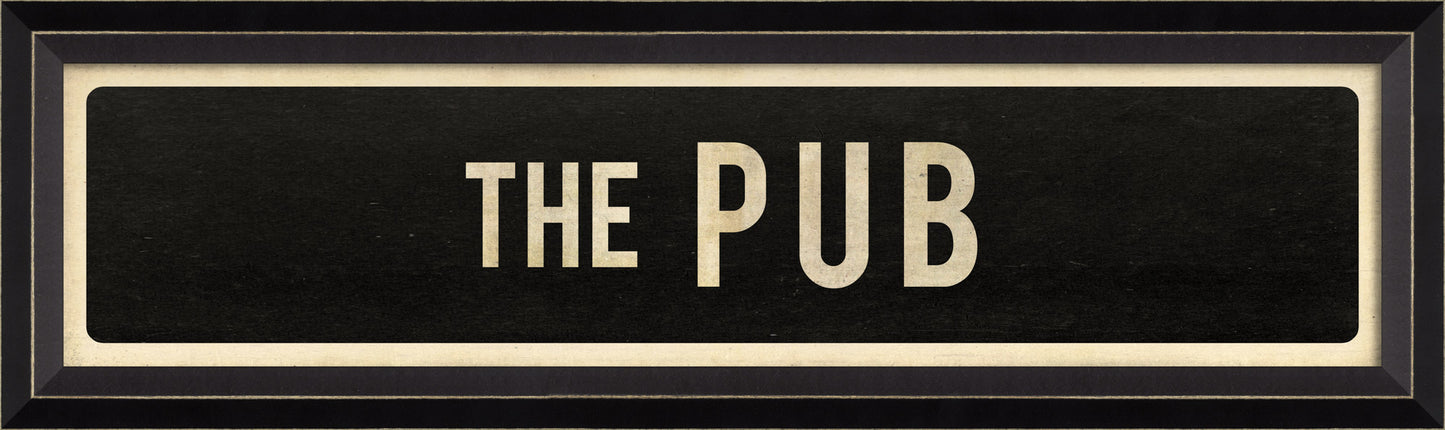 THE PUB Sign