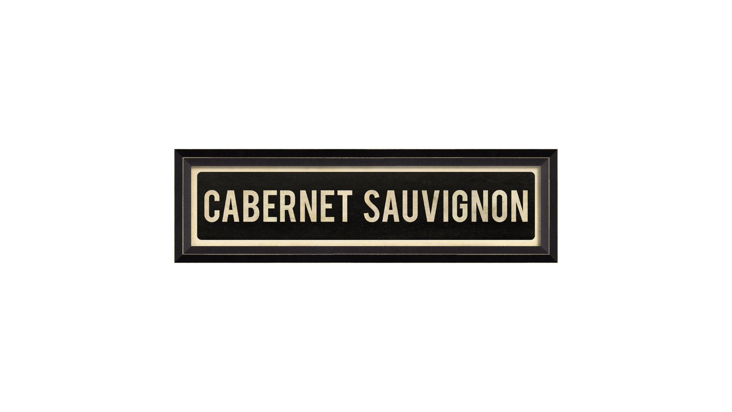 CABERNET SAUVIGNON Sign