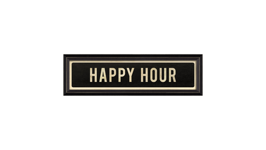 HAPPY HOUR Sign