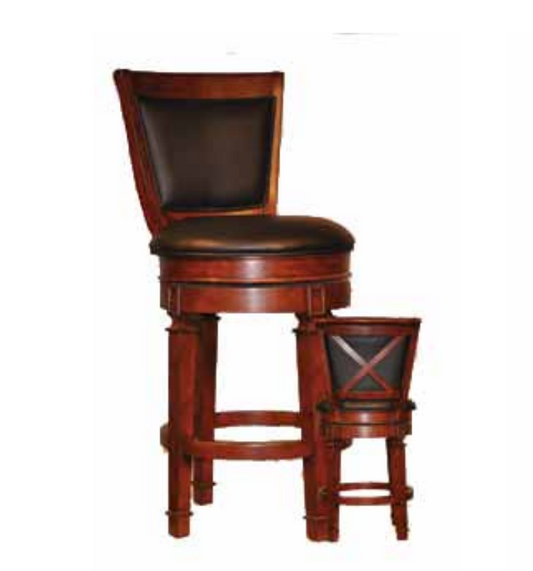 Monitcello Leather Swivel Stool 30"