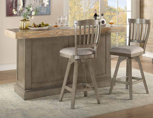 Pine Crest Tupil Swivel Barstool