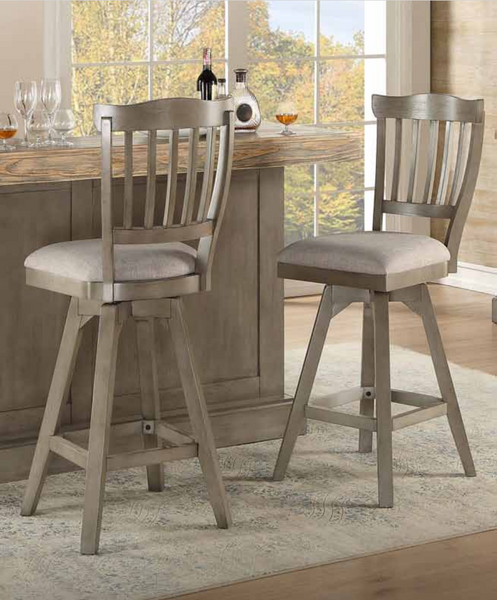 Pine Crest Tupil Swivel Barstool