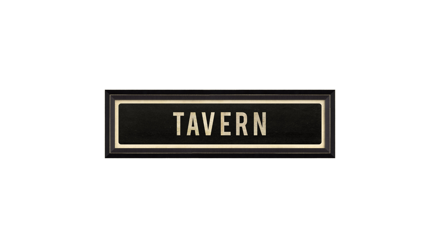 TAVERN Sign