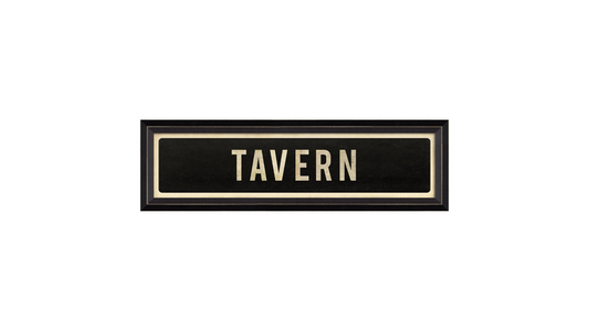 TAVERN Sign