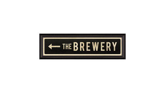 THE BREWERY Sign