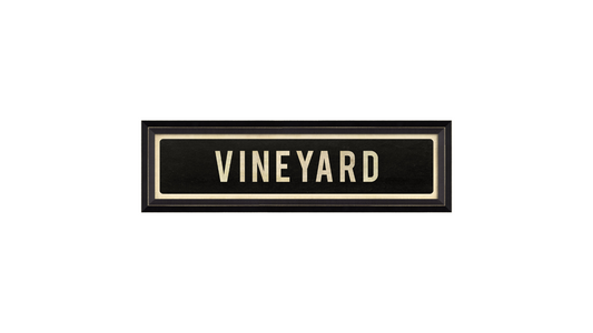 VINEYARD Sign