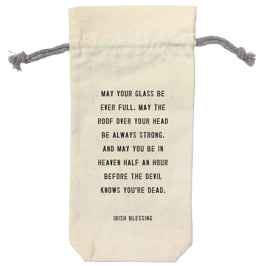 IRISH BLESSING - WINE BAG