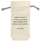 NOBODY'S WALKING OUT - WINE BAG