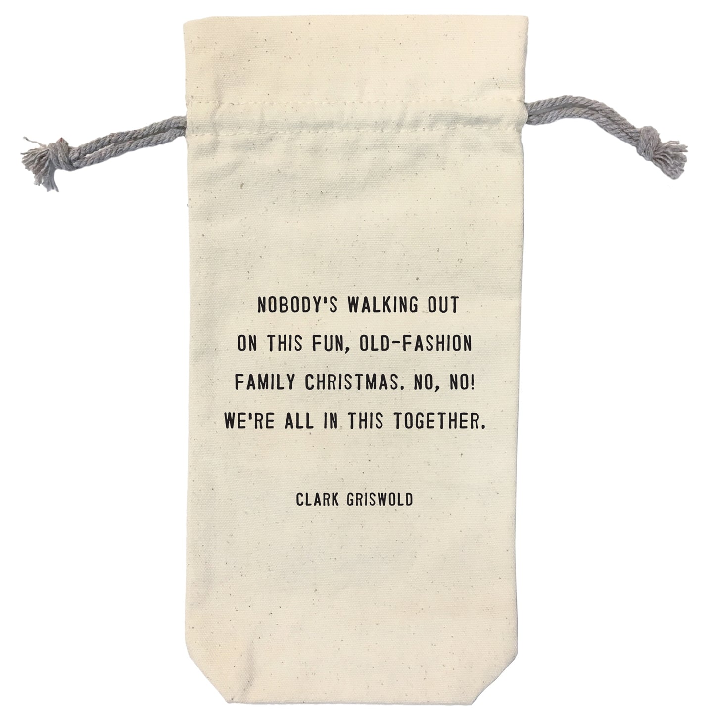 NOBODY'S WALKING OUT - WINE BAG