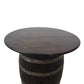 Whiskey / Wine Barrel Double Door Cabinet