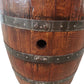 Whiskey / Wine Barrel Double Door Cabinet